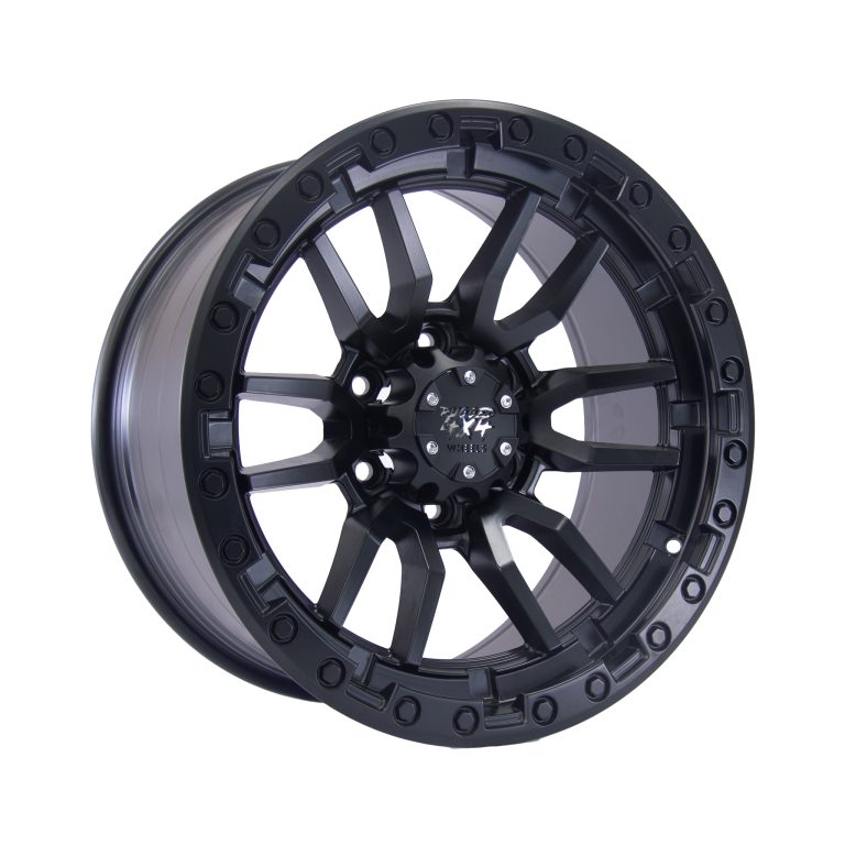 Rugged Hurricane Alloy Wheel 17x9 (6x139.7) ET5 CB110 -Black